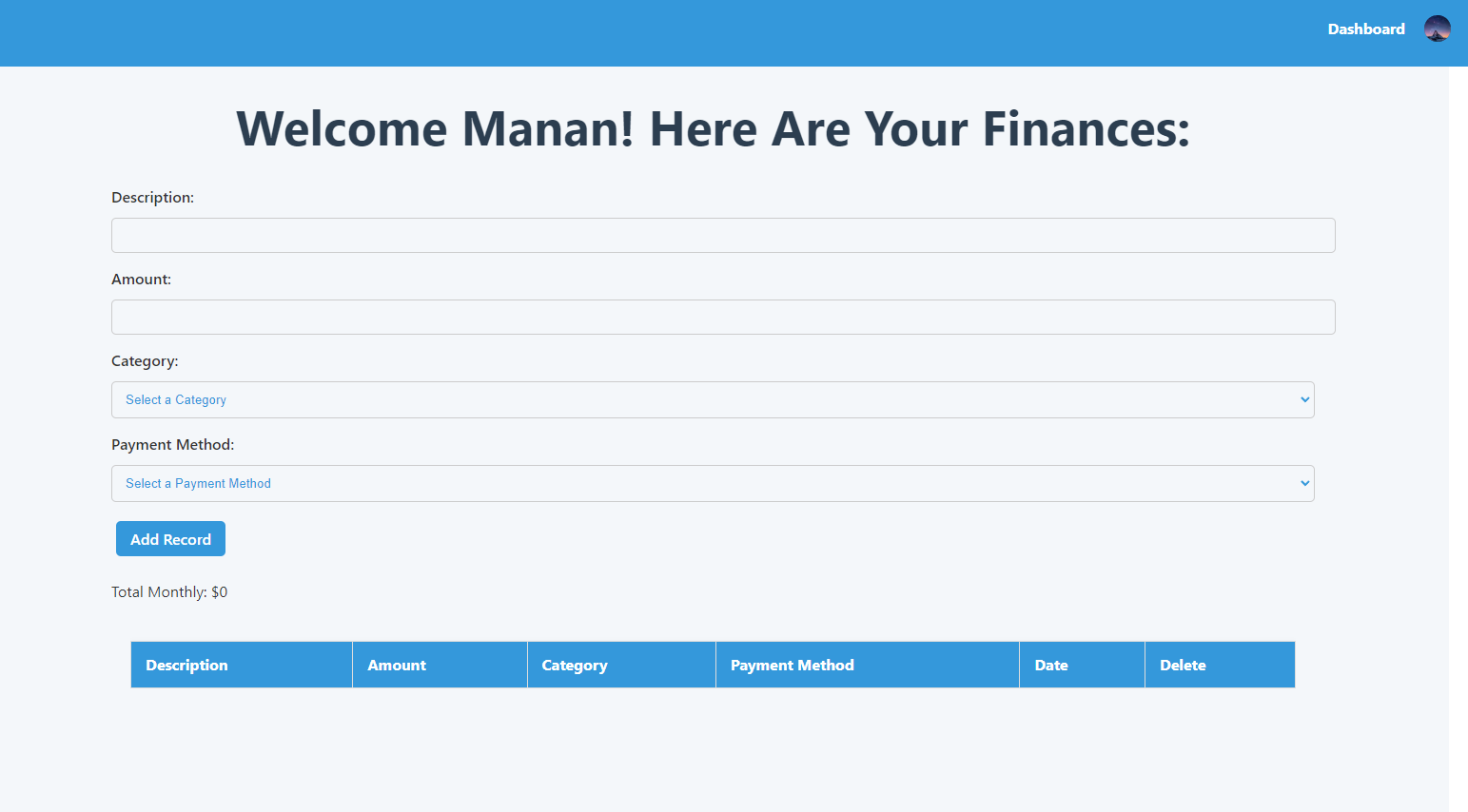 BudgetEz: Finance Tracker 3
